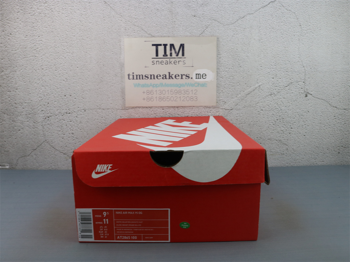 GX Batch Nike Air Max 95 OG Solar Red AT2865-100